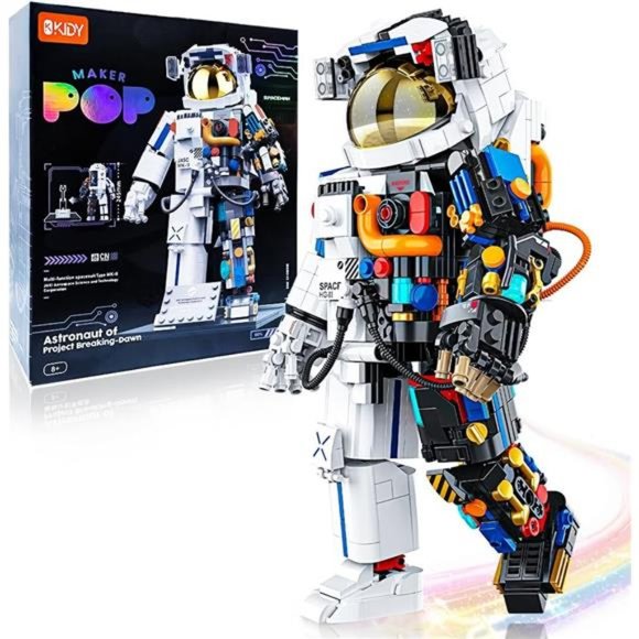 Space Astronaut Building Blocks Sets - 896 PCS Space Toys for Kids Building Sets